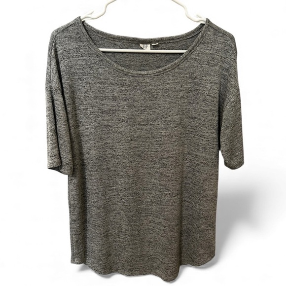 GAP Tops - GAP Women's Grey Marl Dolman Sleeve Relaxed Fit Soft Knit T-Shirt Tee Top Size S